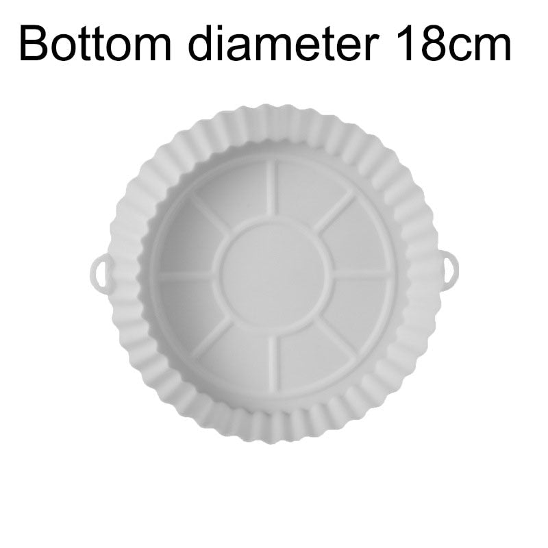 Forma de Silicone para AirFryer - Limpeza Prática e Higiênica